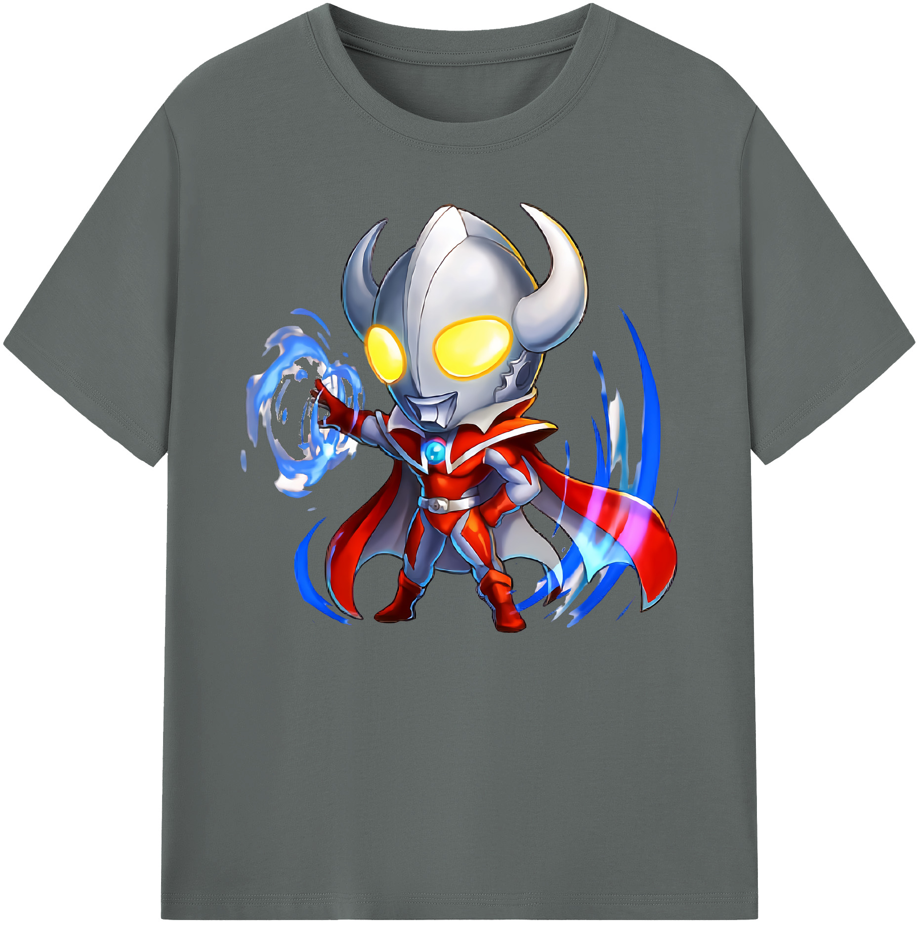 （画像用） ウルトラマン Ultraman 綿100％ メンズ半袖Tシャツ｜肌触りやわらか＆通気性